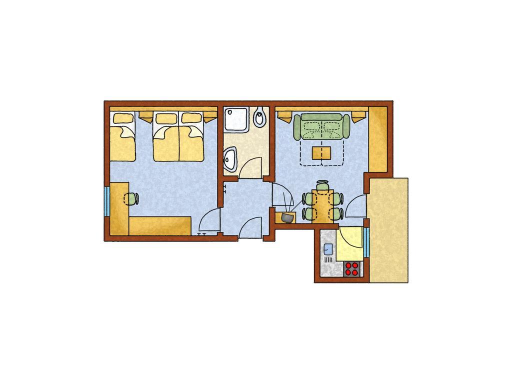 Appartements Erika Falzes Eksteriør billede